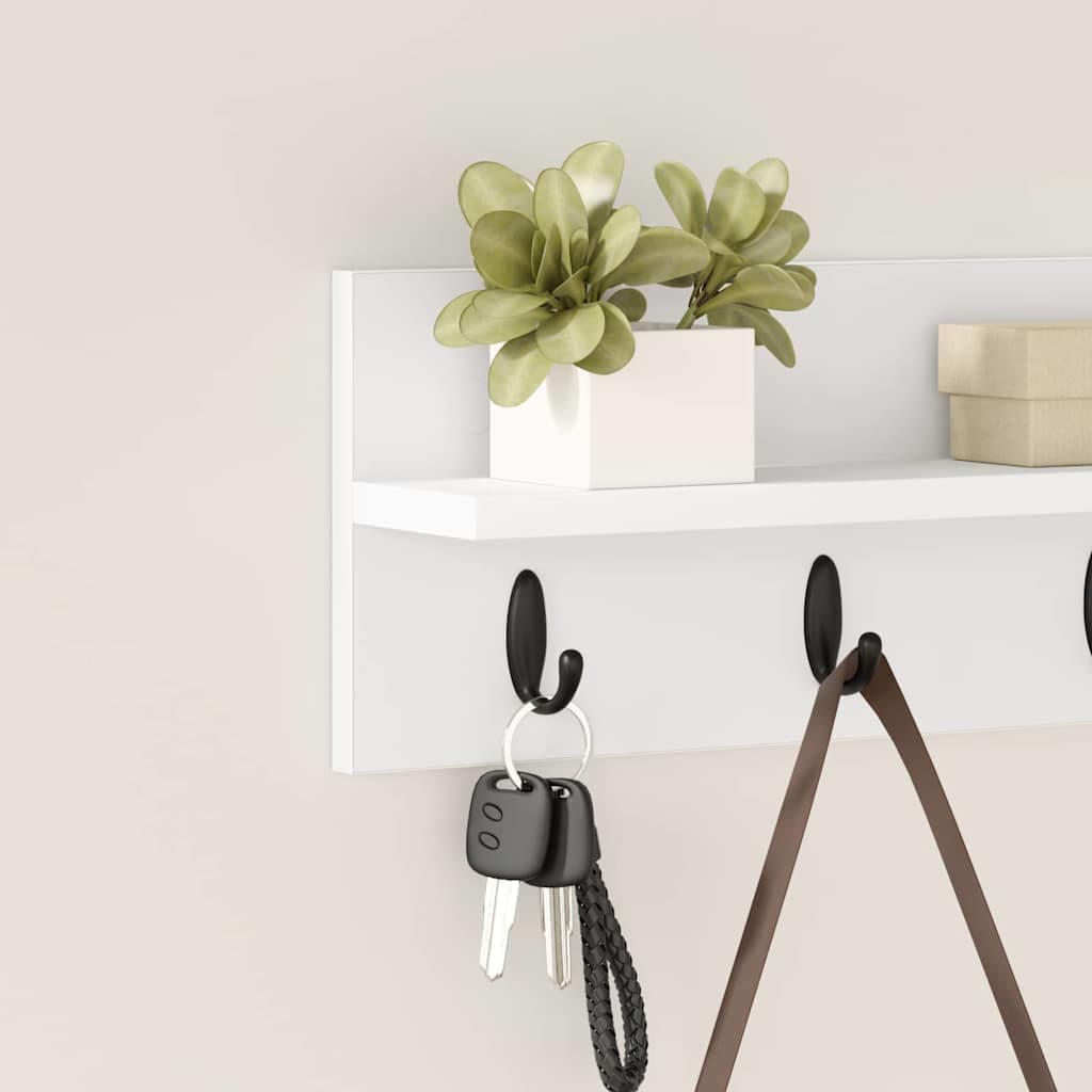 Wandgarderobe mit Ablage 40 x 10 cm