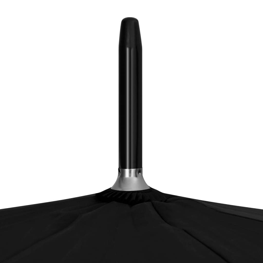 Parasol noir 130 cm de diamètre