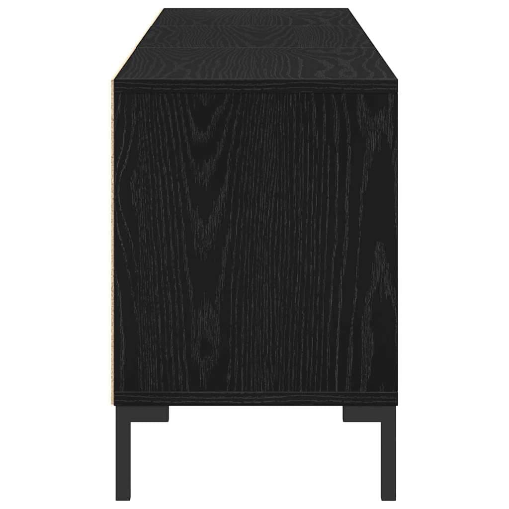 TV-Schrank, schwarze Eiche, 150 x 30 x 44,5 cm
