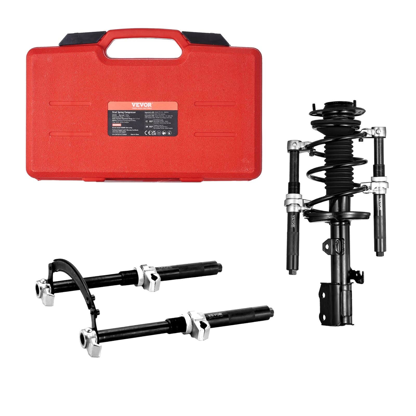 Juego compresor muelles 280 mm para amortiguadores
