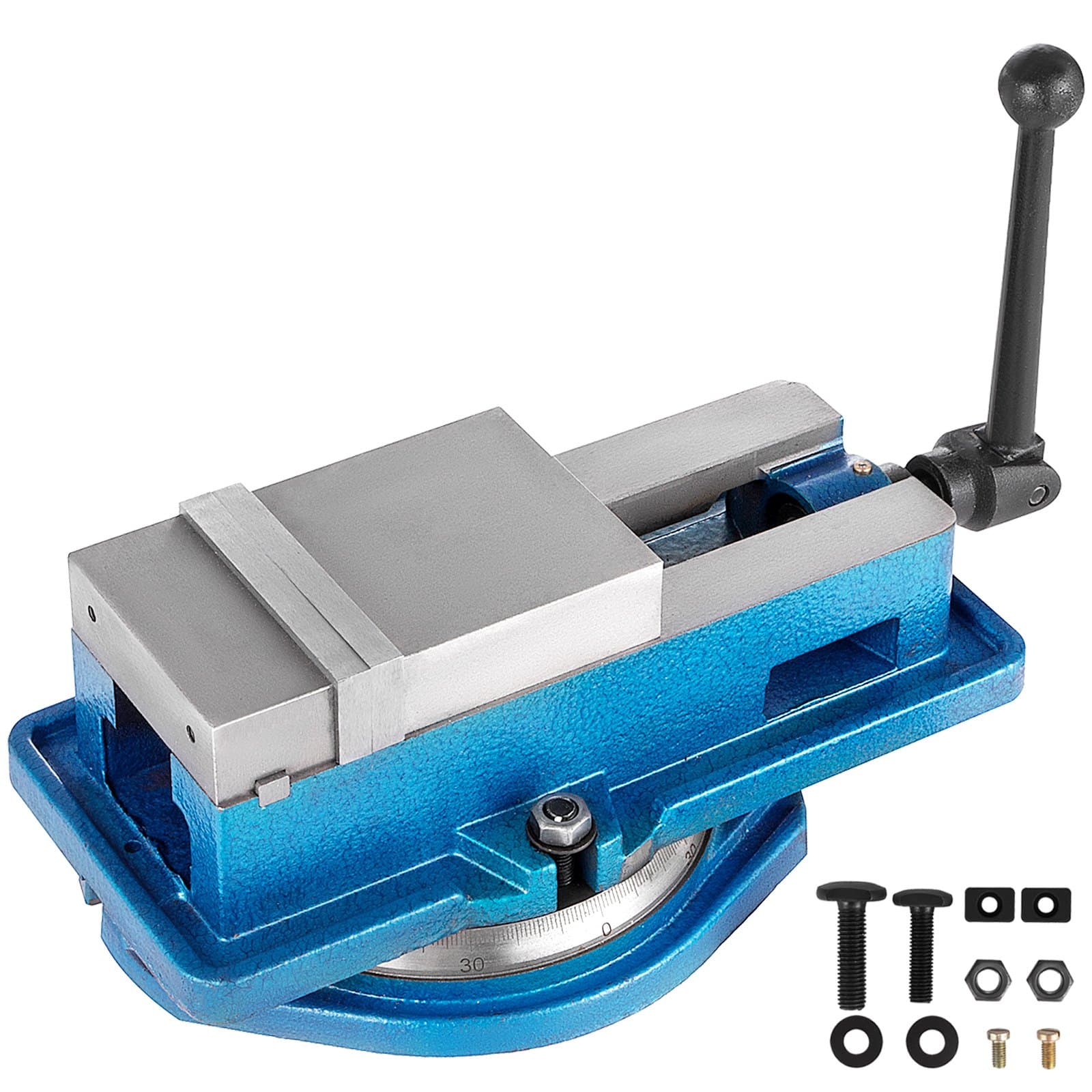 Gusseiserner Tischschraubstock 100 mm für Säulenbohrer