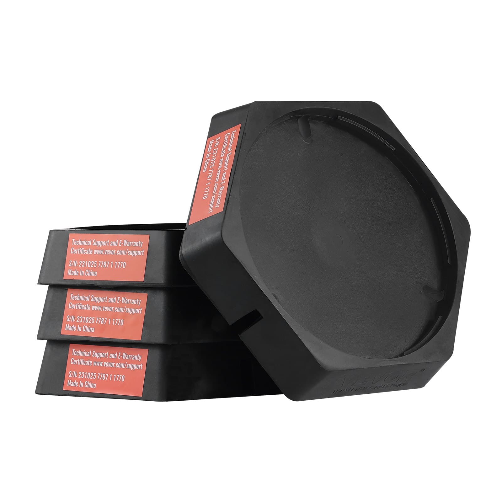 Plaques de nivellement camping-car, stabilisateurs ronds de cric, 2268 kg