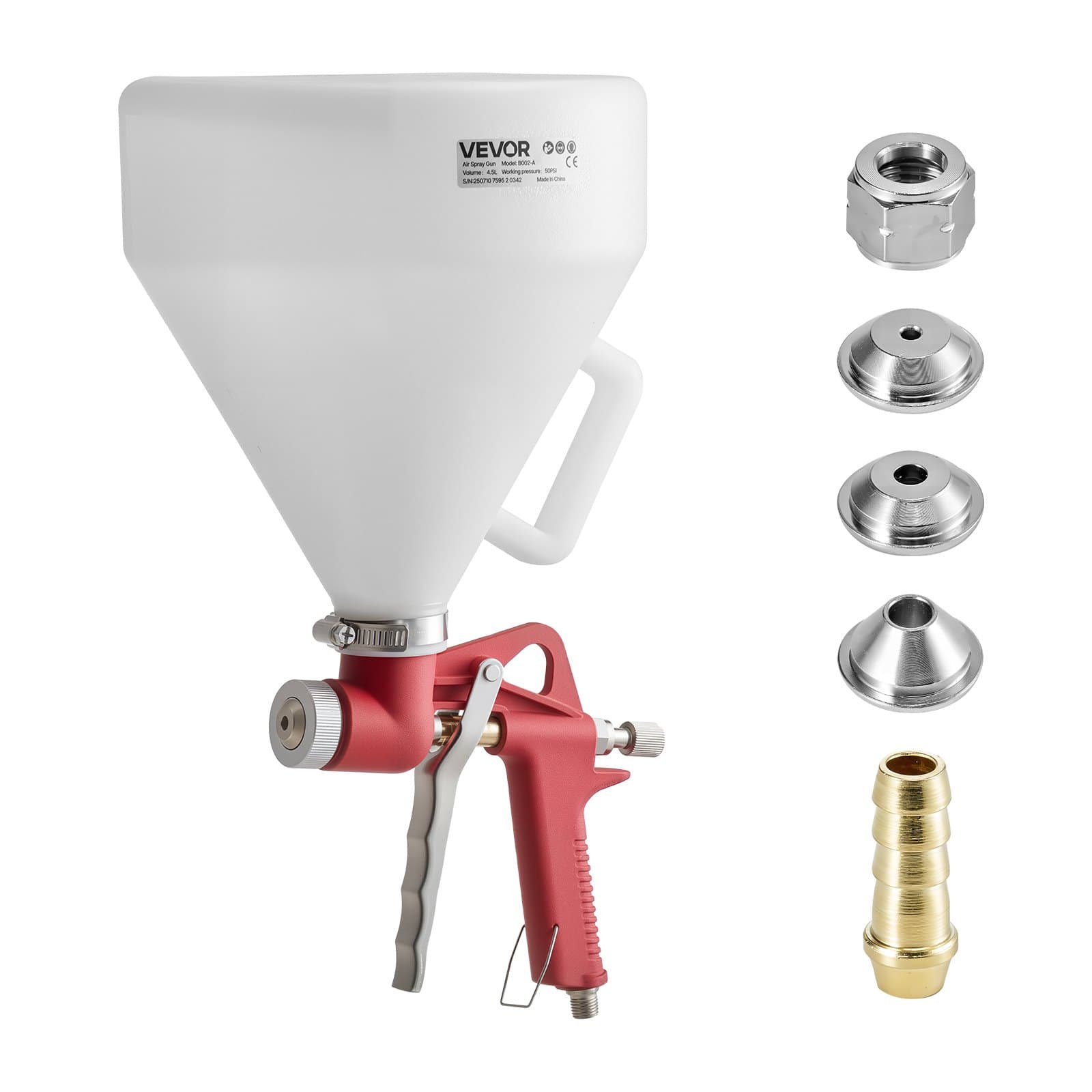 Lackierpistole 45 L Spritzpistole für Trockenbau