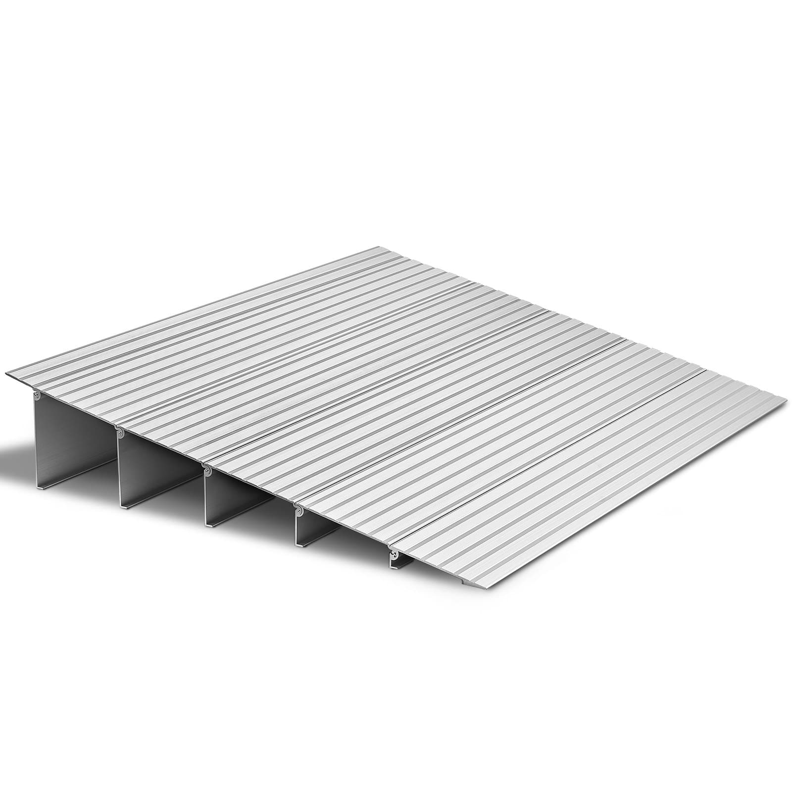 Rampa para umbral 677x865x138 mm de aleación de aluminio, 360 kg