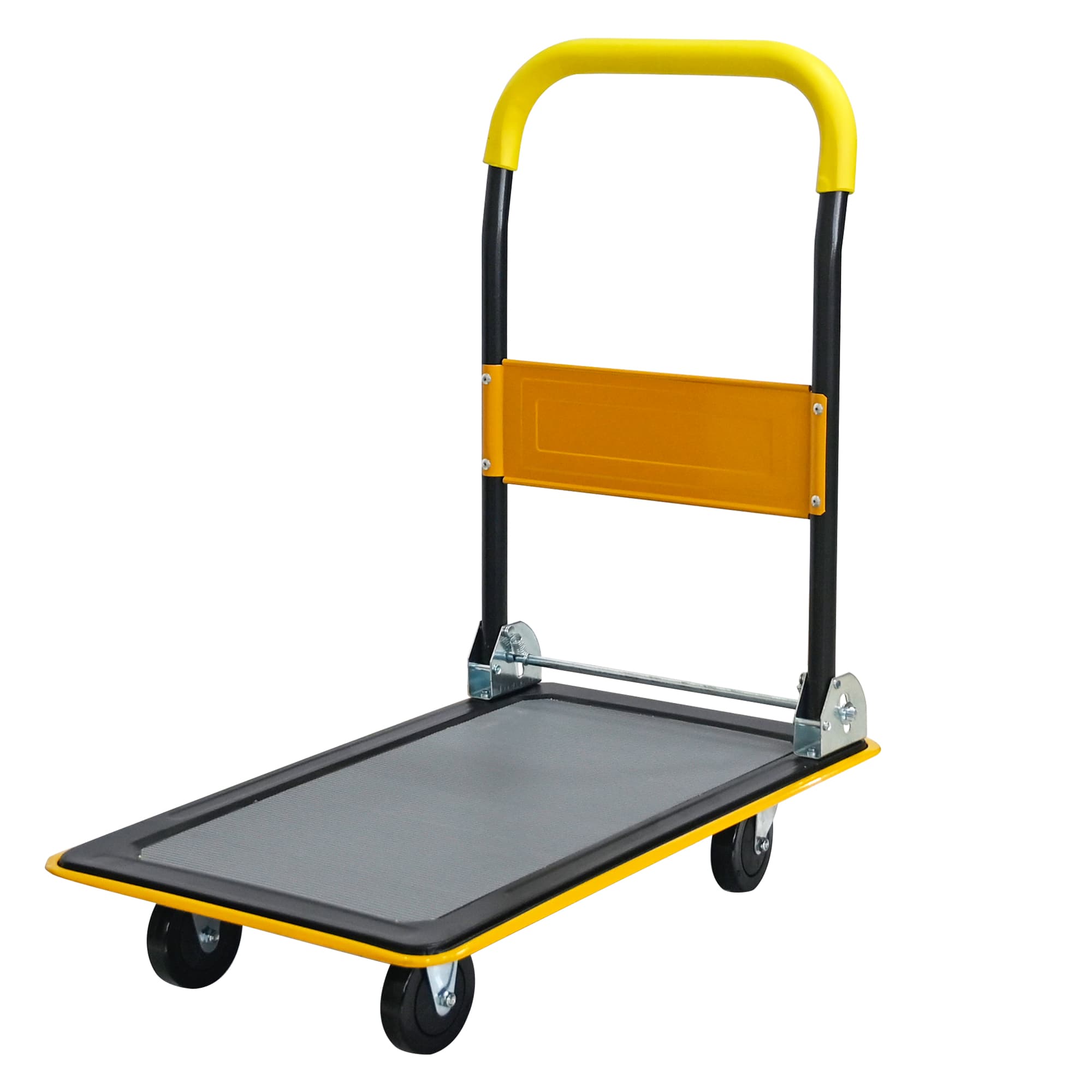 Carro plataforma amarillo 150 kg carga