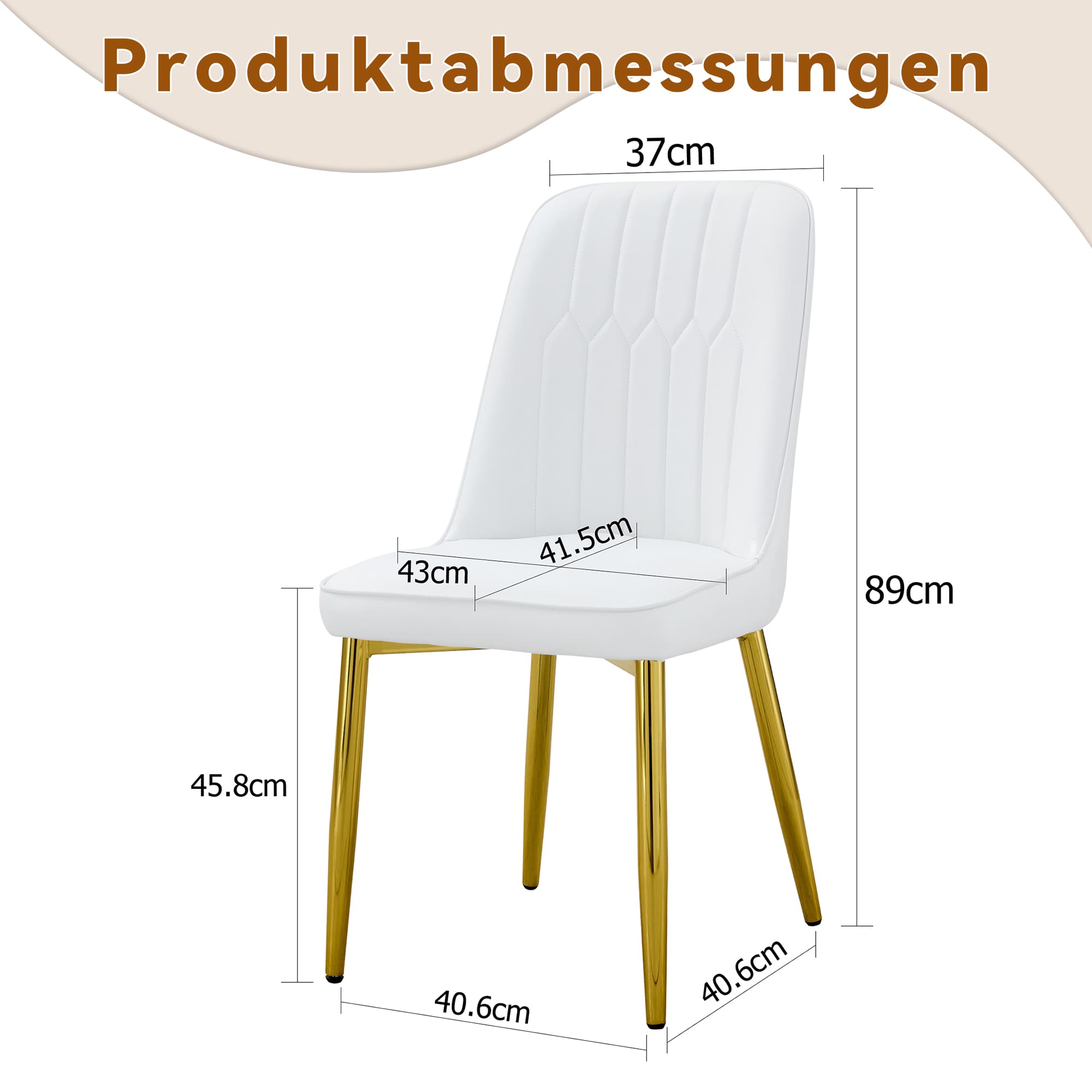 Modern Minimalistische Dining Chairs aus Kunstleder