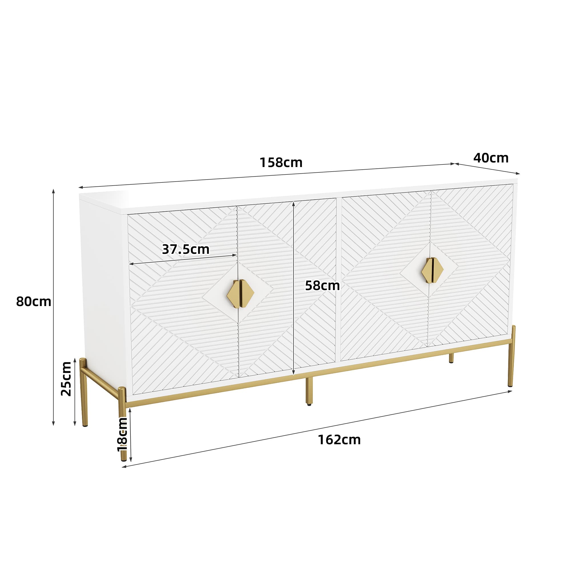 Modernes Sideboard mit Schubladen Wohnzimmer