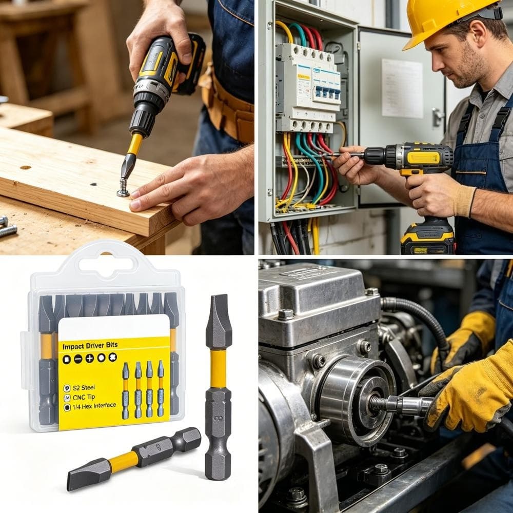 Schraubendreher-Bit-Set mit Aufbewahrungsbox Haus Werkstatt