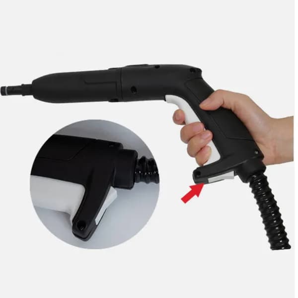 Handdampfreiniger mit 2000 ml Tank und 180°-Düse