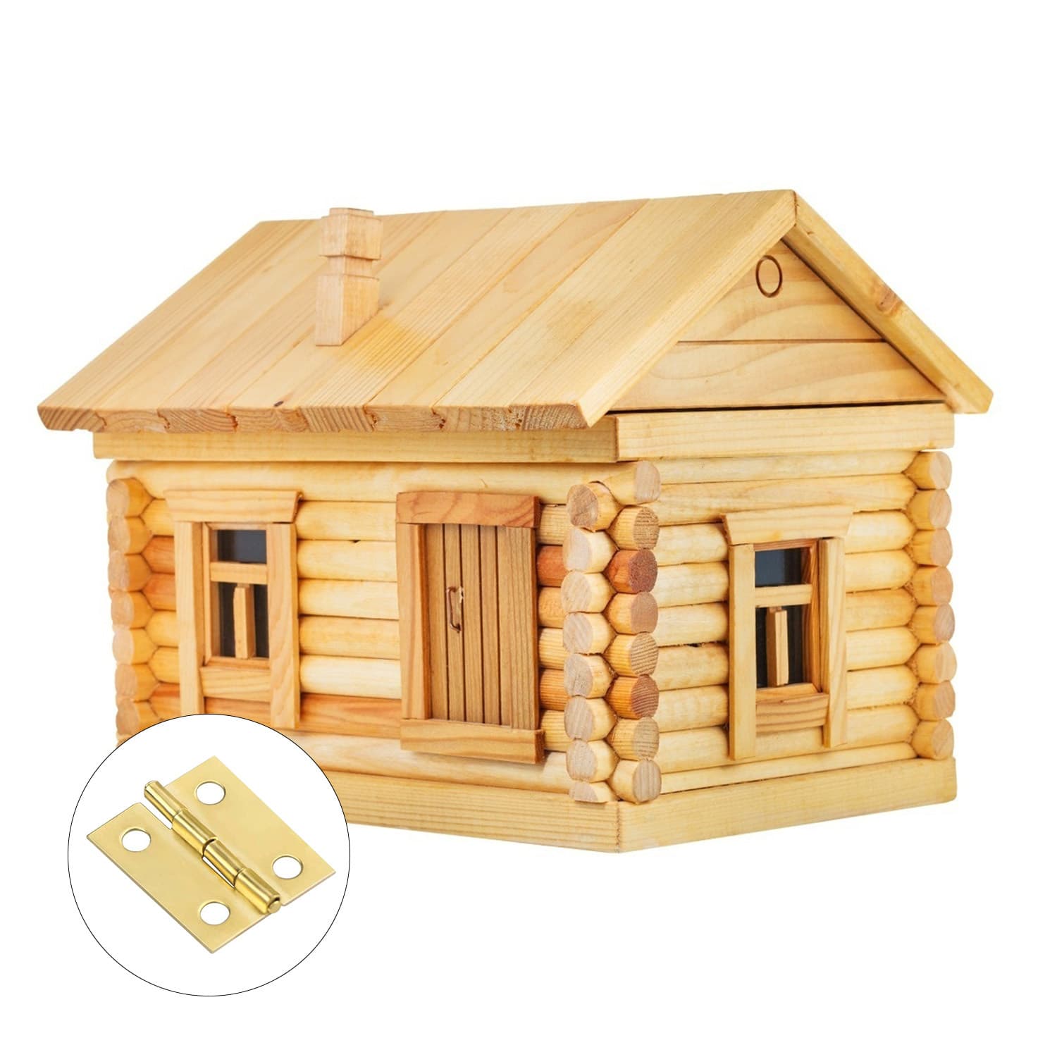 90 Mini-Edelstahl-Scharniere mit Schraubendreher