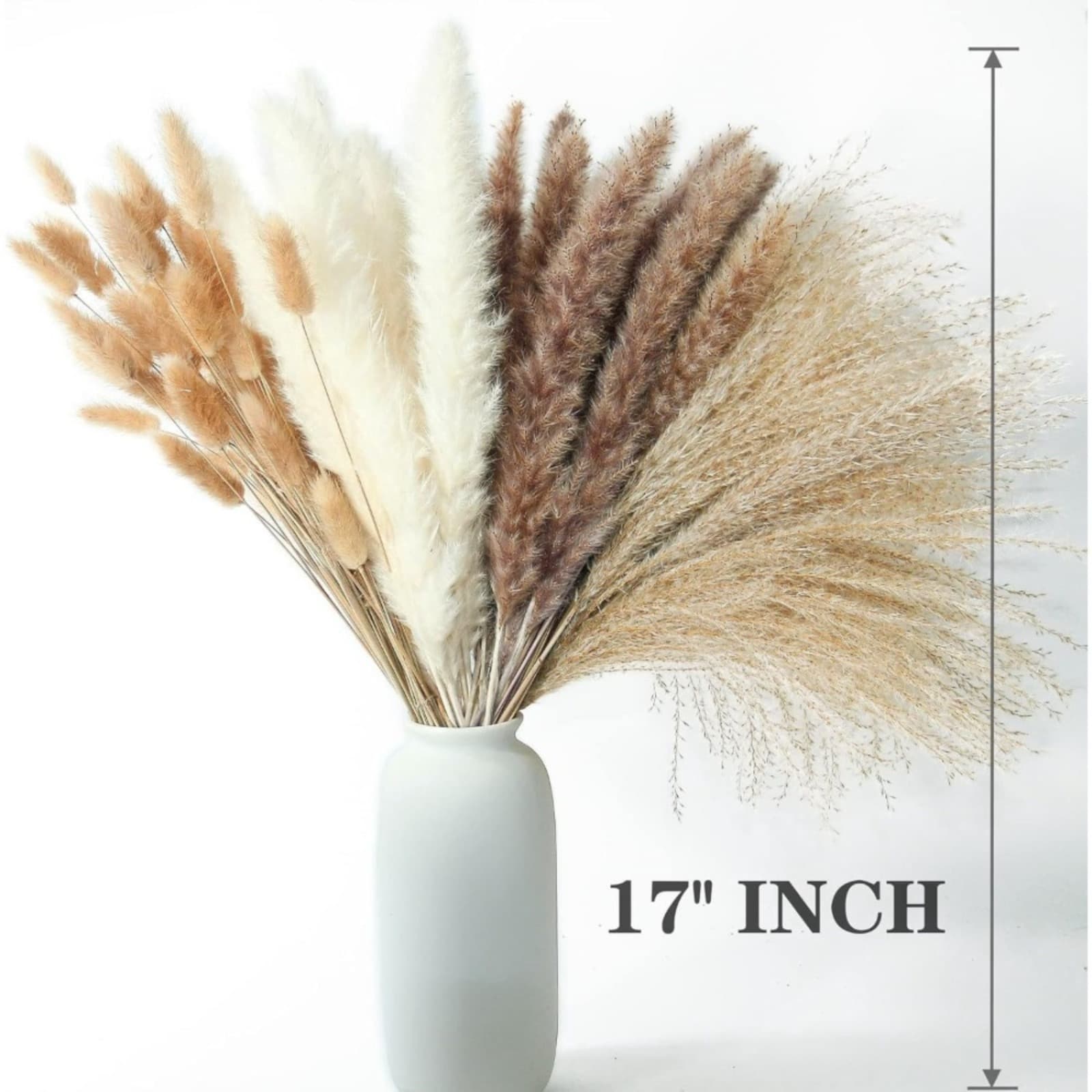 Getrocknete Blumensträuße Set mit 300 Teilen Deko