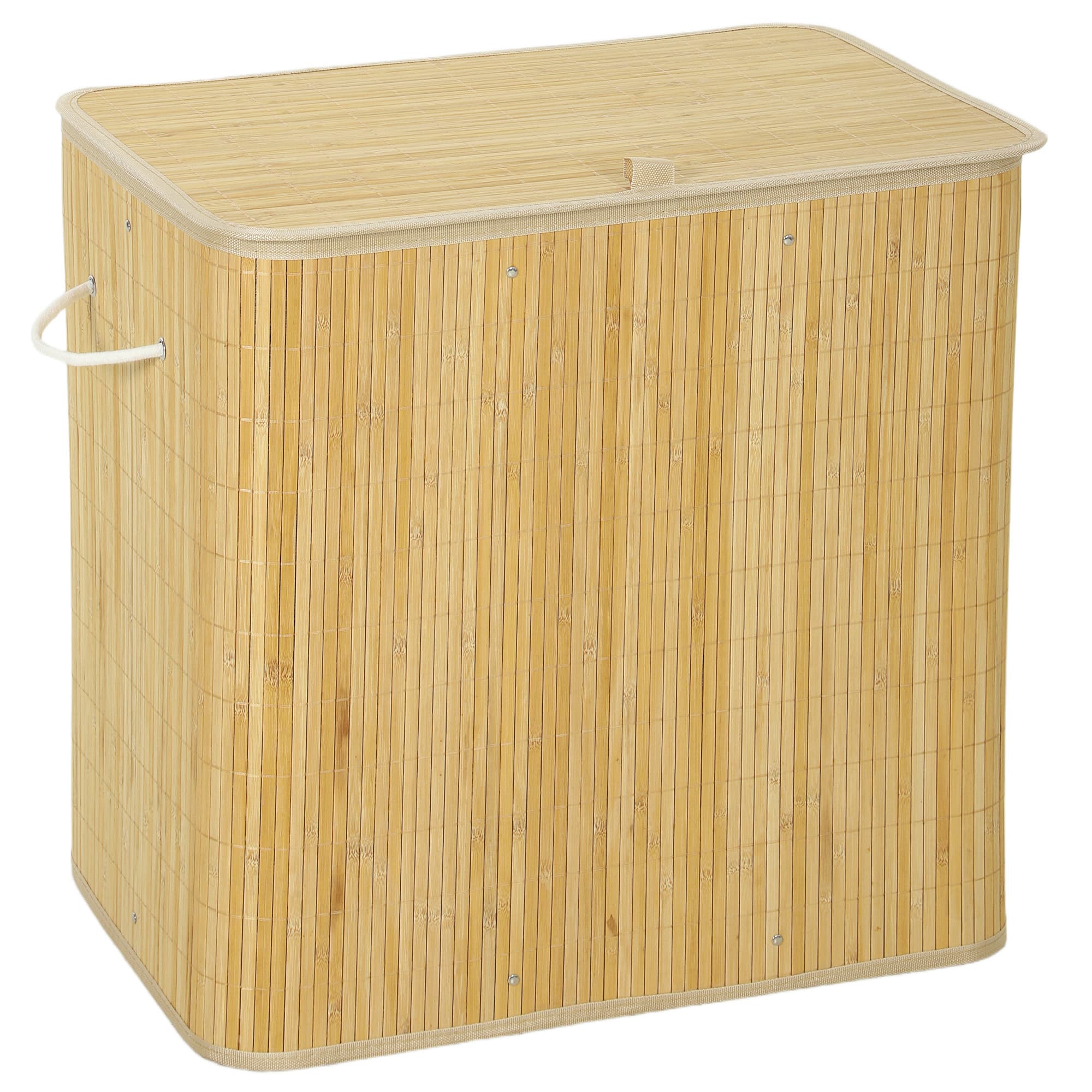 Contenedor de almacenaje 150 L con tapa de bambú