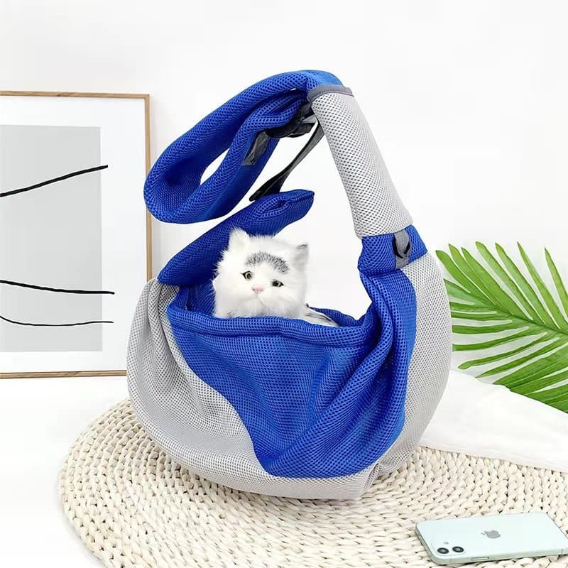 Borsa da viaggio per gatti e cani - rete traspirante