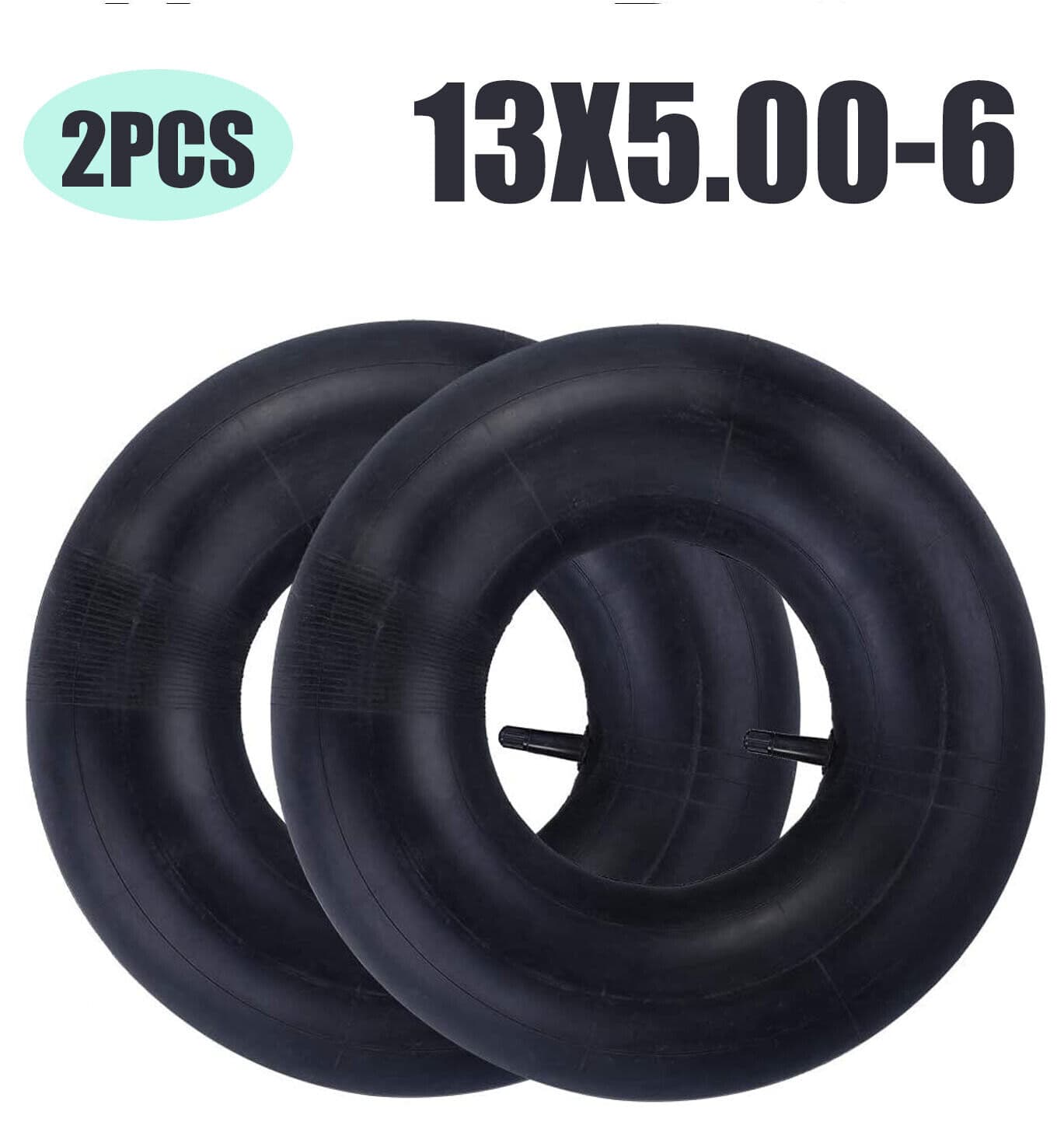 2er-Pack Schläuche 13x5.00-6 mit TR13 Ventil