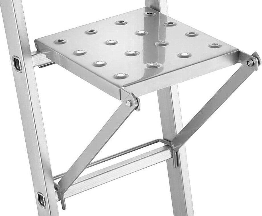 Plataforma colgante para escalera, Escalera de peldaños, Plataforma de escalera, Escalera de tijera, Escalera industrial