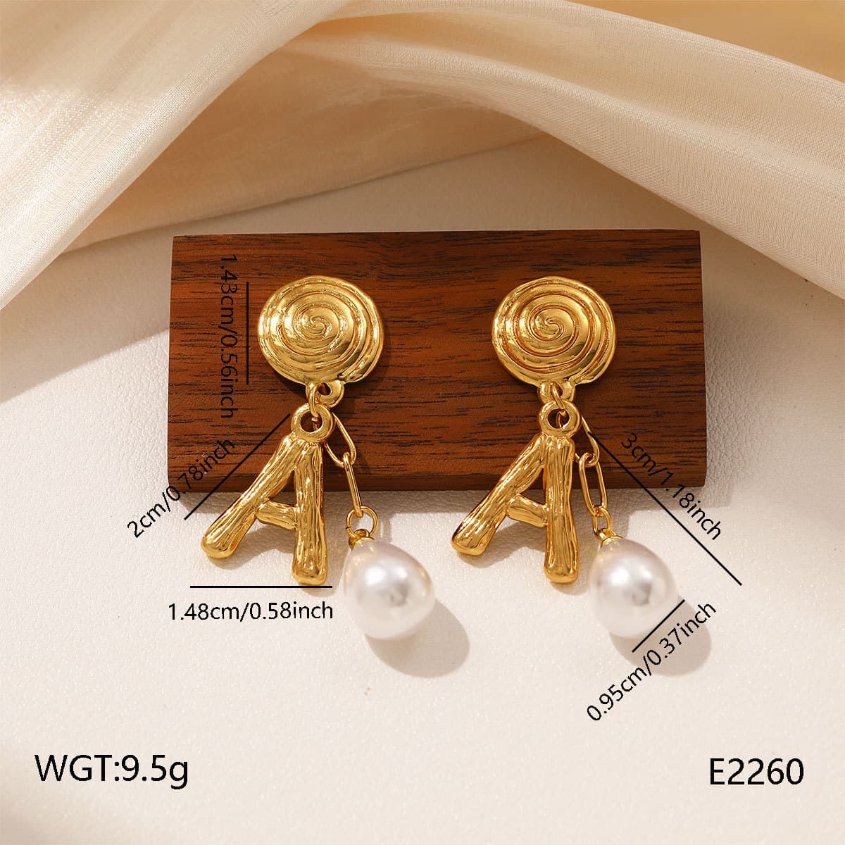 Titanium-Steel-Ohrringe, hochwertige, vielseitige Ear-Jewelry, tarnungsbeständig