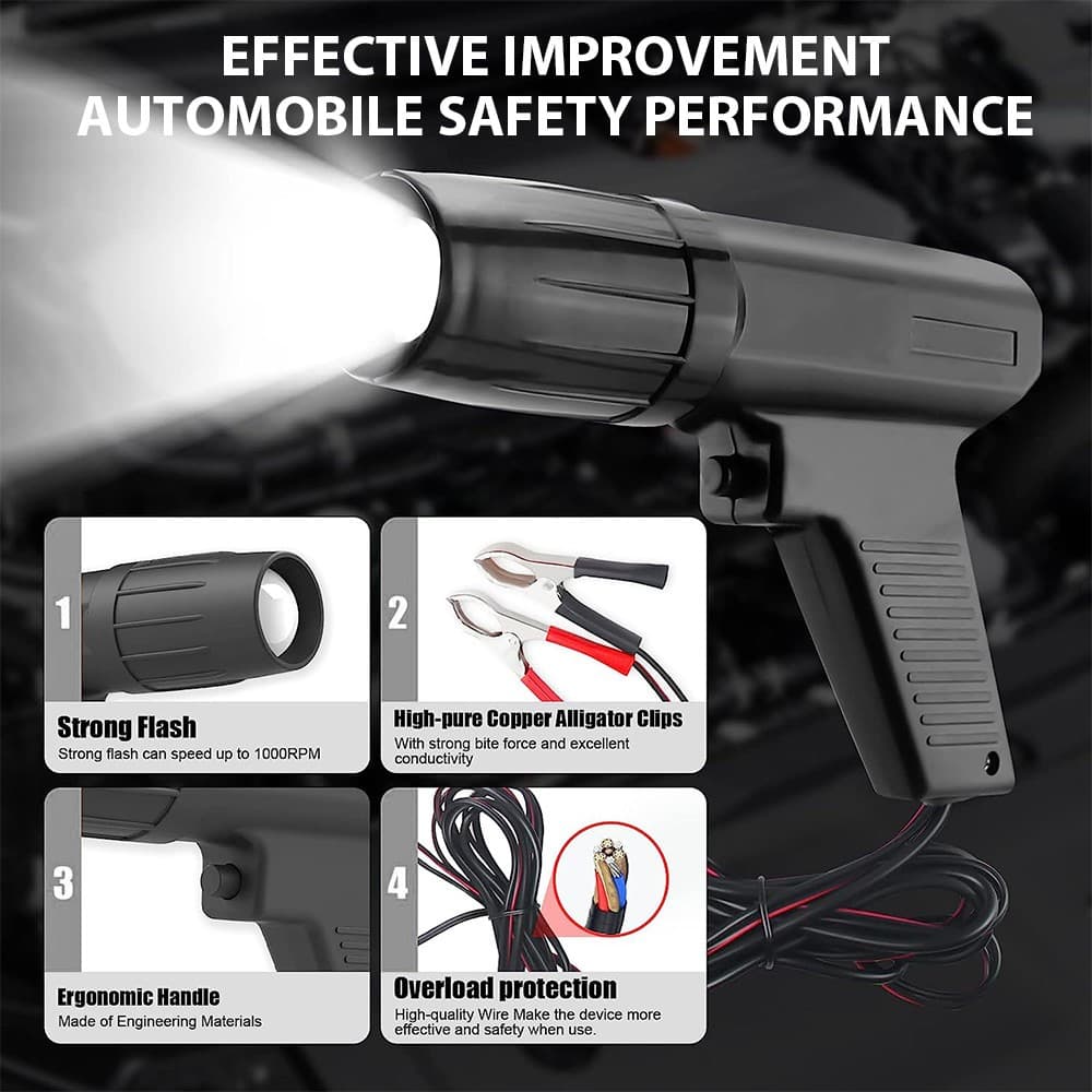 12V Profi-Zündkerzen-Lichtblitzlampe Induktiv Benzin-Timing-Teil