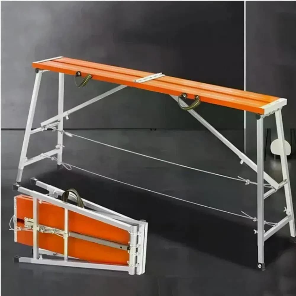 Faltbare Aluminium-Arbeitsplattform mit verstellbarer Höhe