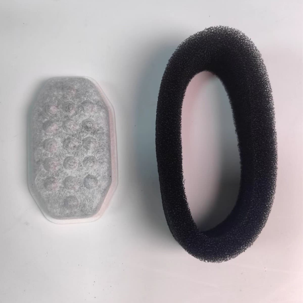 Elemento filtrante para bebedero de mascotas de tubo de acero, carbón activado y algodón