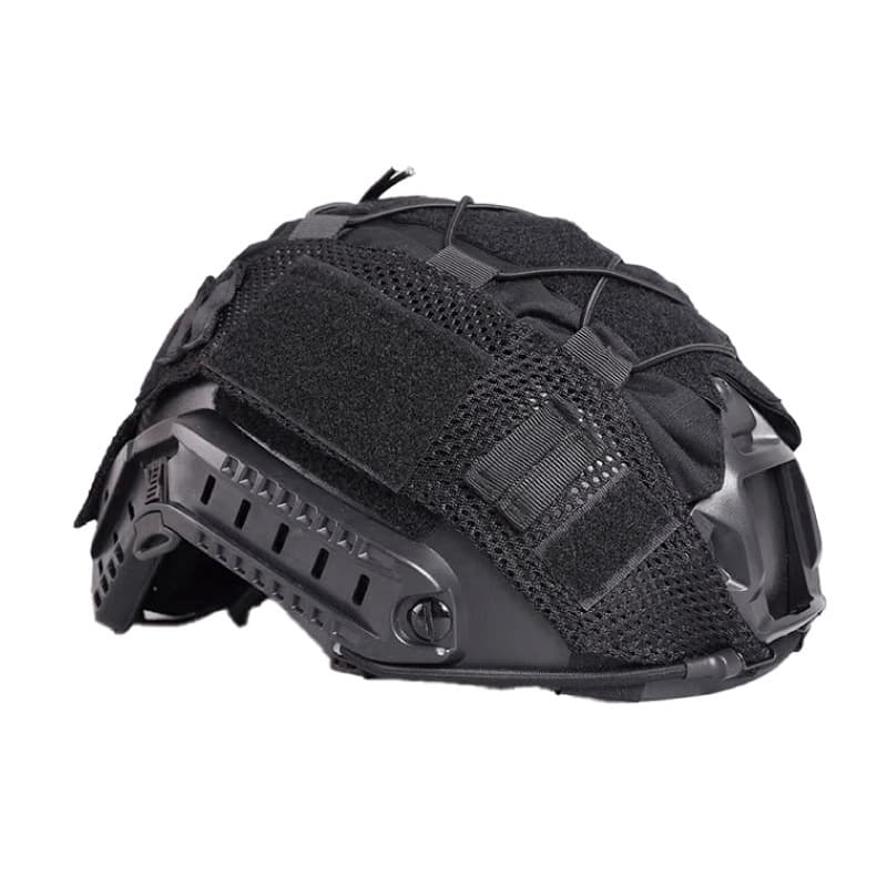 Copricapo per casco mimetico con cordino elastico Copricapo tattico per casco mimetico