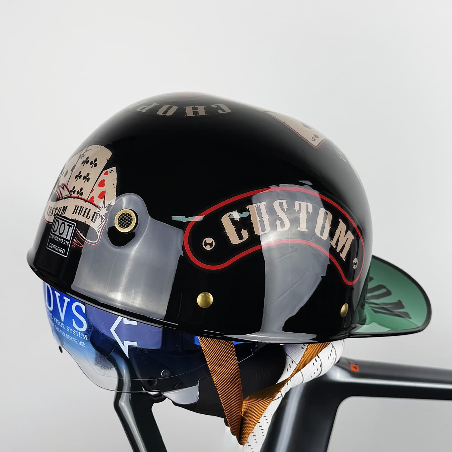 Casco per motocicletta per uomini e donne