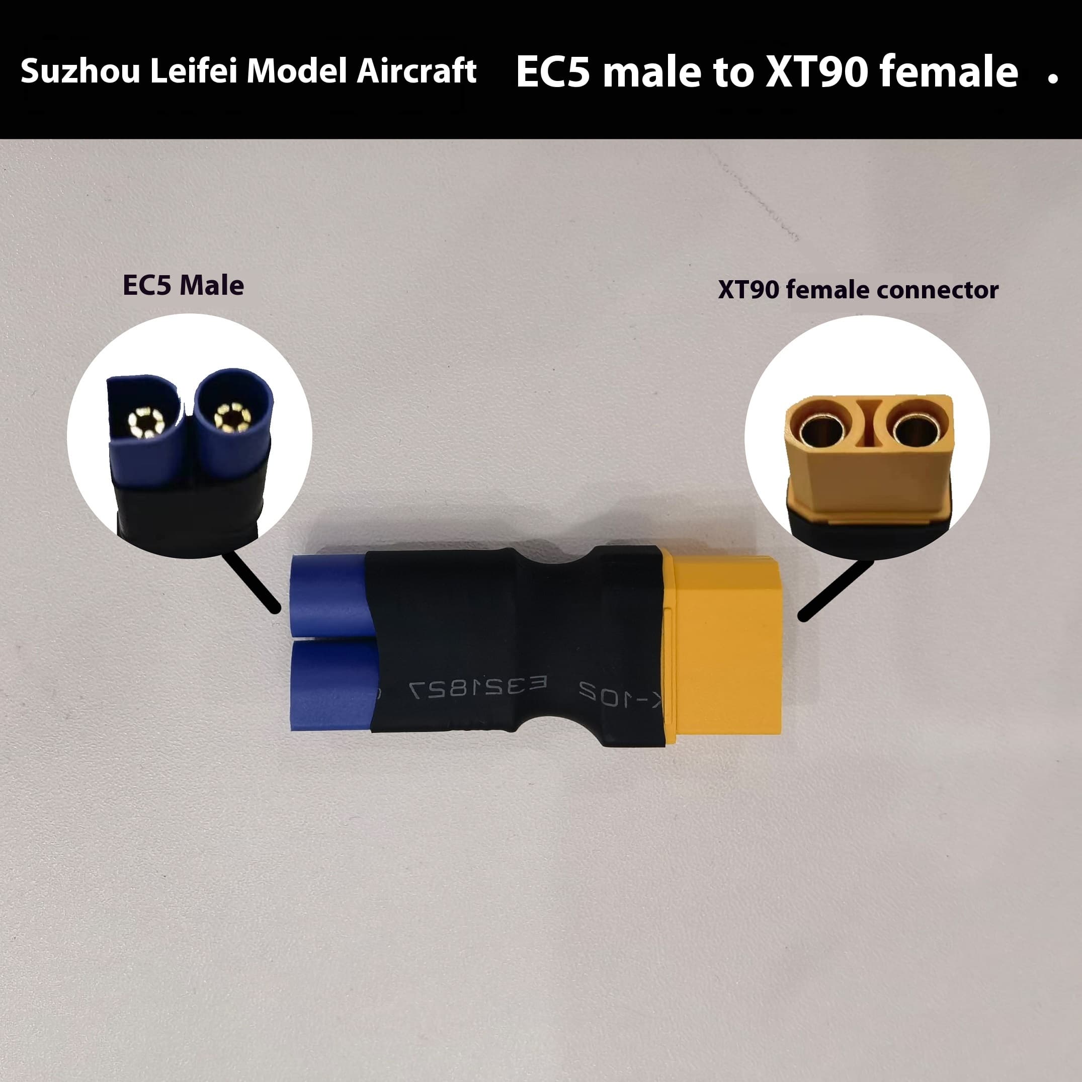 Adaptador XT60 EC5 XT90 AS150 – Conexión en serie múltiple