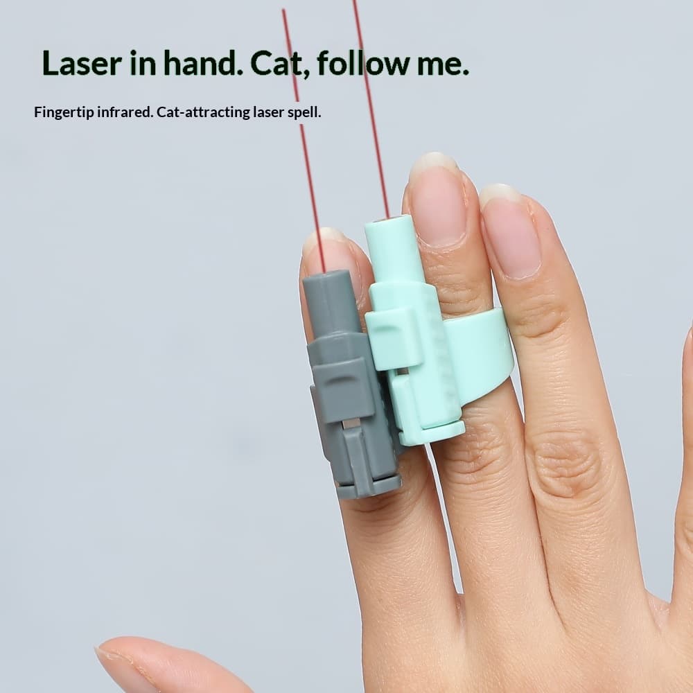 Rod Stimolante per Gatto a Laser di Stile Anello Creativo Nuovo