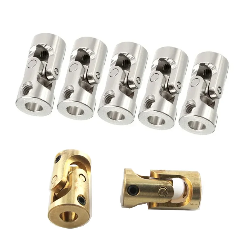 Metall-Motorwellen-Gimbal-Verbinder Universalgelenk für RC-Boote und -Autos 2mm 2,3mm 3mm 3,175mm 4mm 5mm 6mm 8mm 10mm