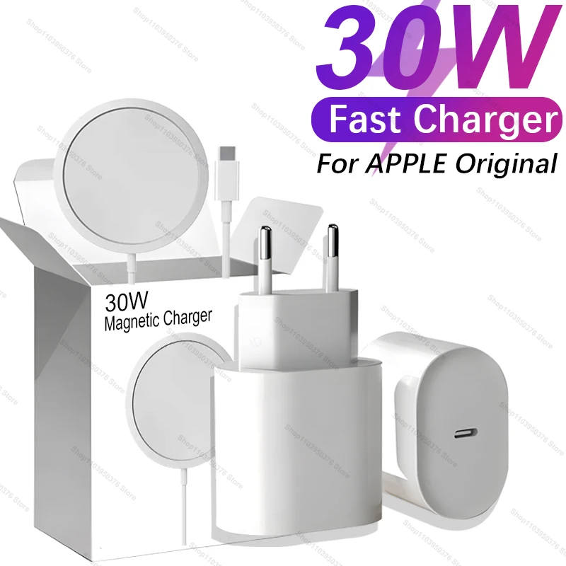 Original 30W schnelles Ladegerät für Apple iPhone
