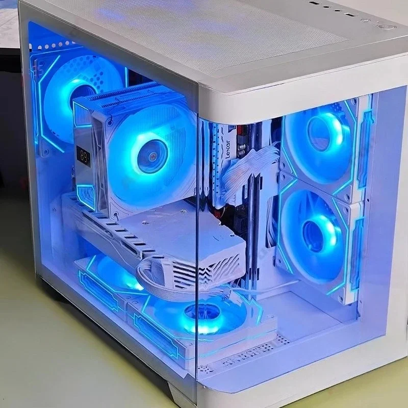PC da gioco personalizzato con scheda madre B450 AM4, RAM DDR4 da 32 GB, GPU RTX 3060 da 12 GB e processore R5 5600