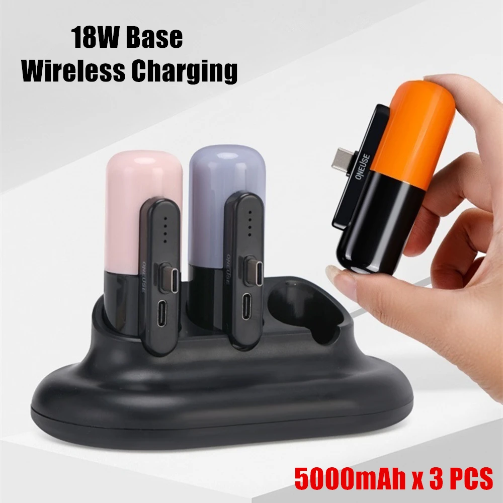 Power Bank 15000mAh pour iPhone & Samsung