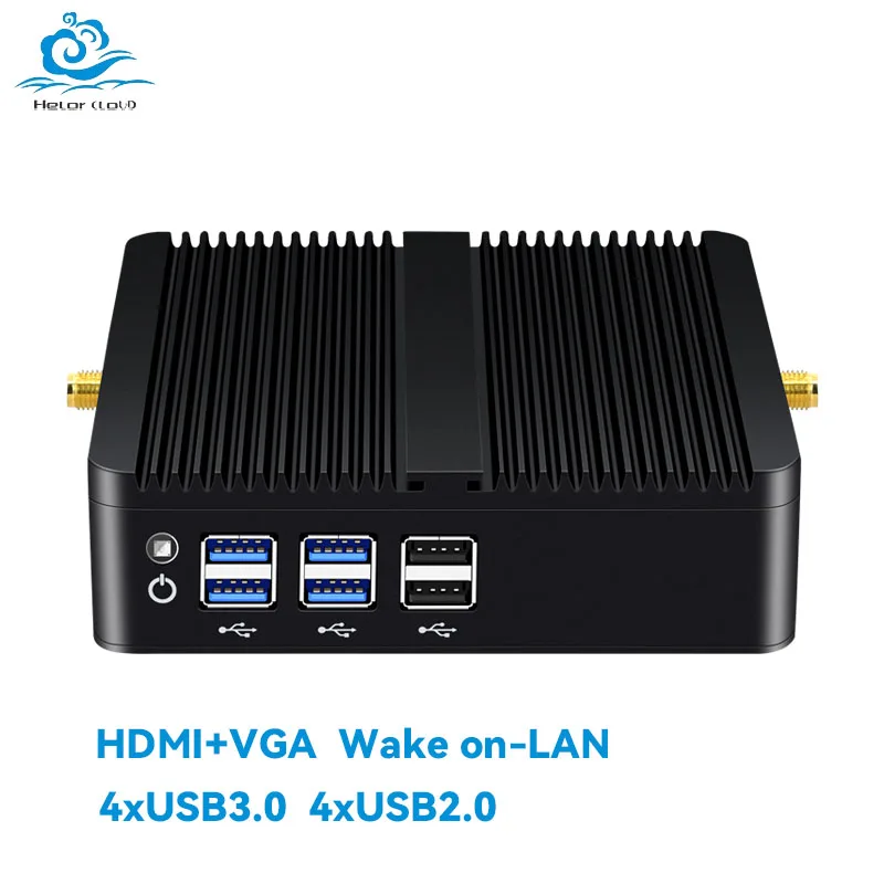 Mini-PC ohne Lüfter mit Intel-Prozessor