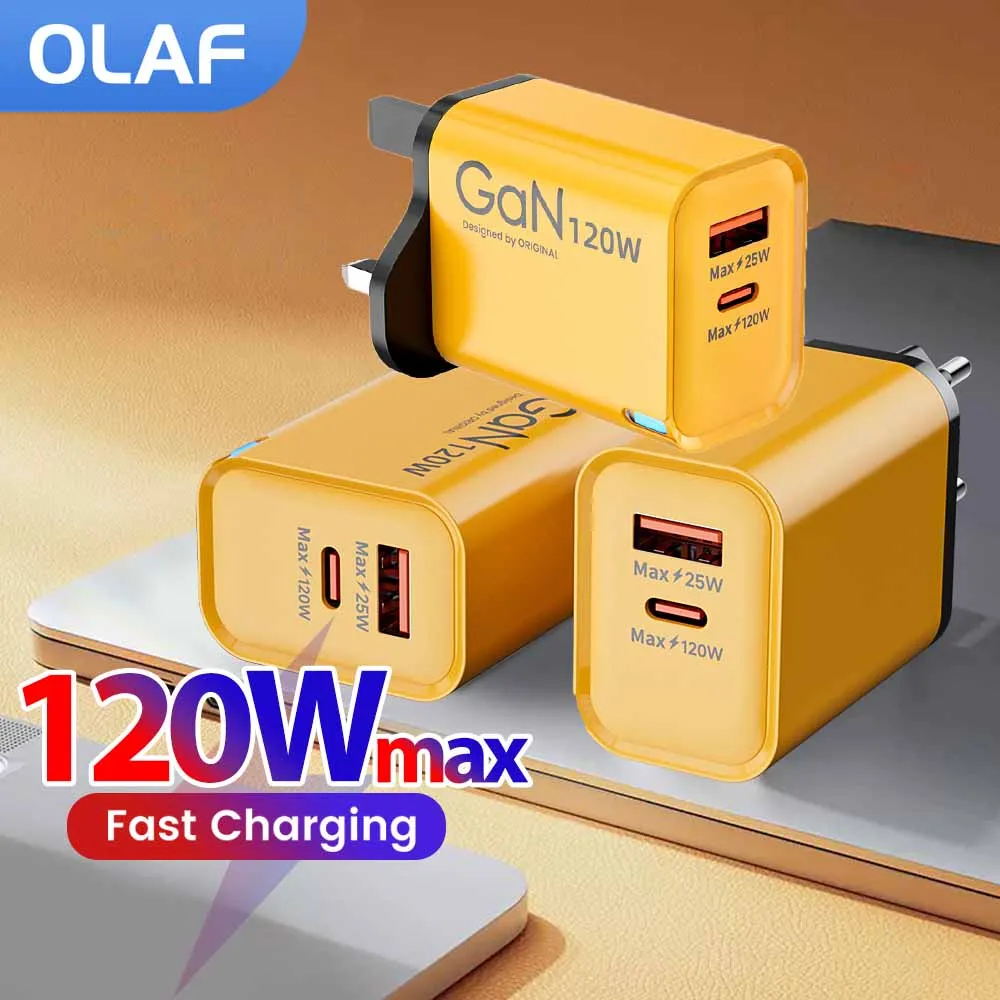 شاحن USB-C PD GaN سريع لسامسونج & اكسياومي