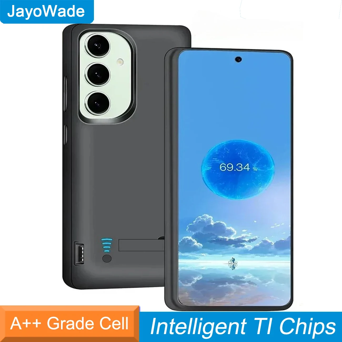 Power Bank mit Fallschutz für Samsung Galaxy S22 bis S10