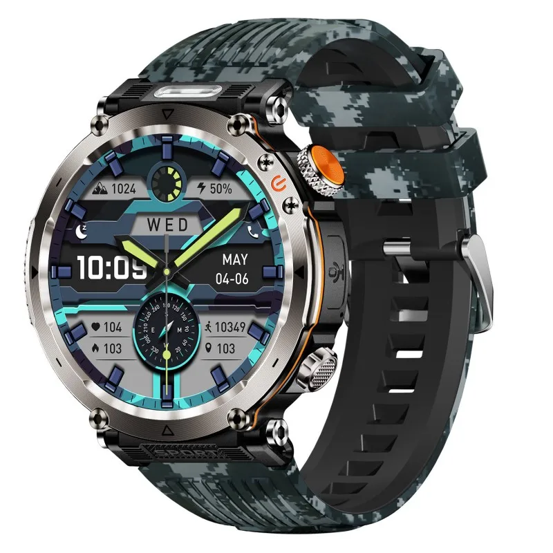 Smartwatch outdoor con bussola e torcia