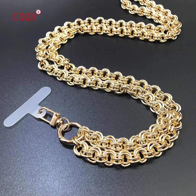 120 cm Design a bisello Anti-smarrimento Lanyard Telefono Corda per il collo Cinturino per il telefono Portatile Doppio