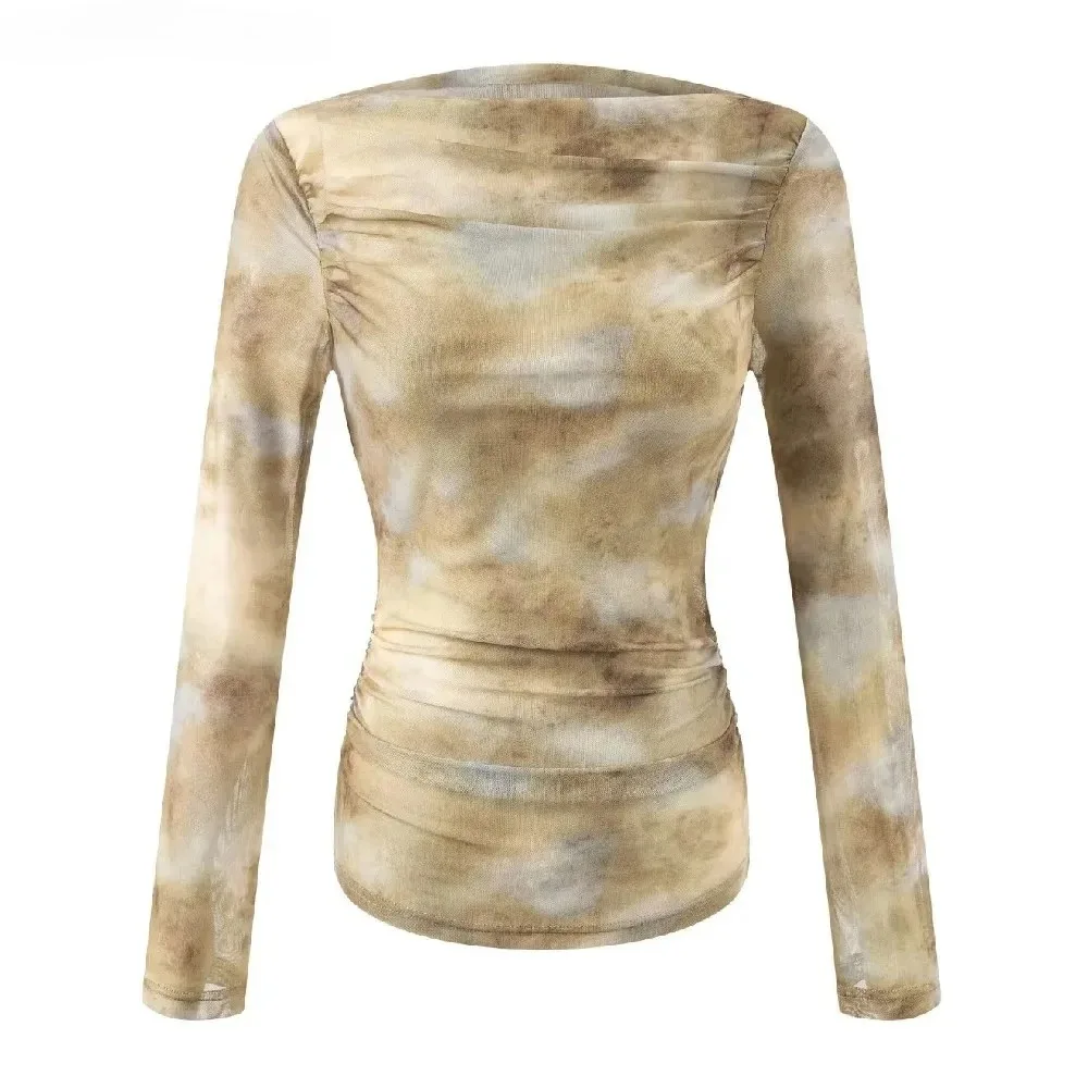 TieDye T-Shirt Femme 2025 Trend Slim