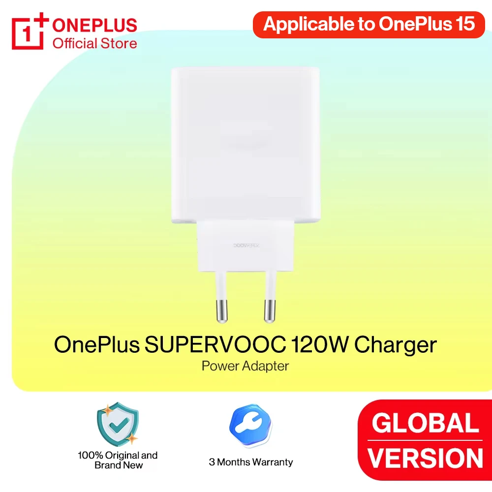 OnePlus SUPERVOOC 120 W Ladegerät für OnePlus-Smartphones