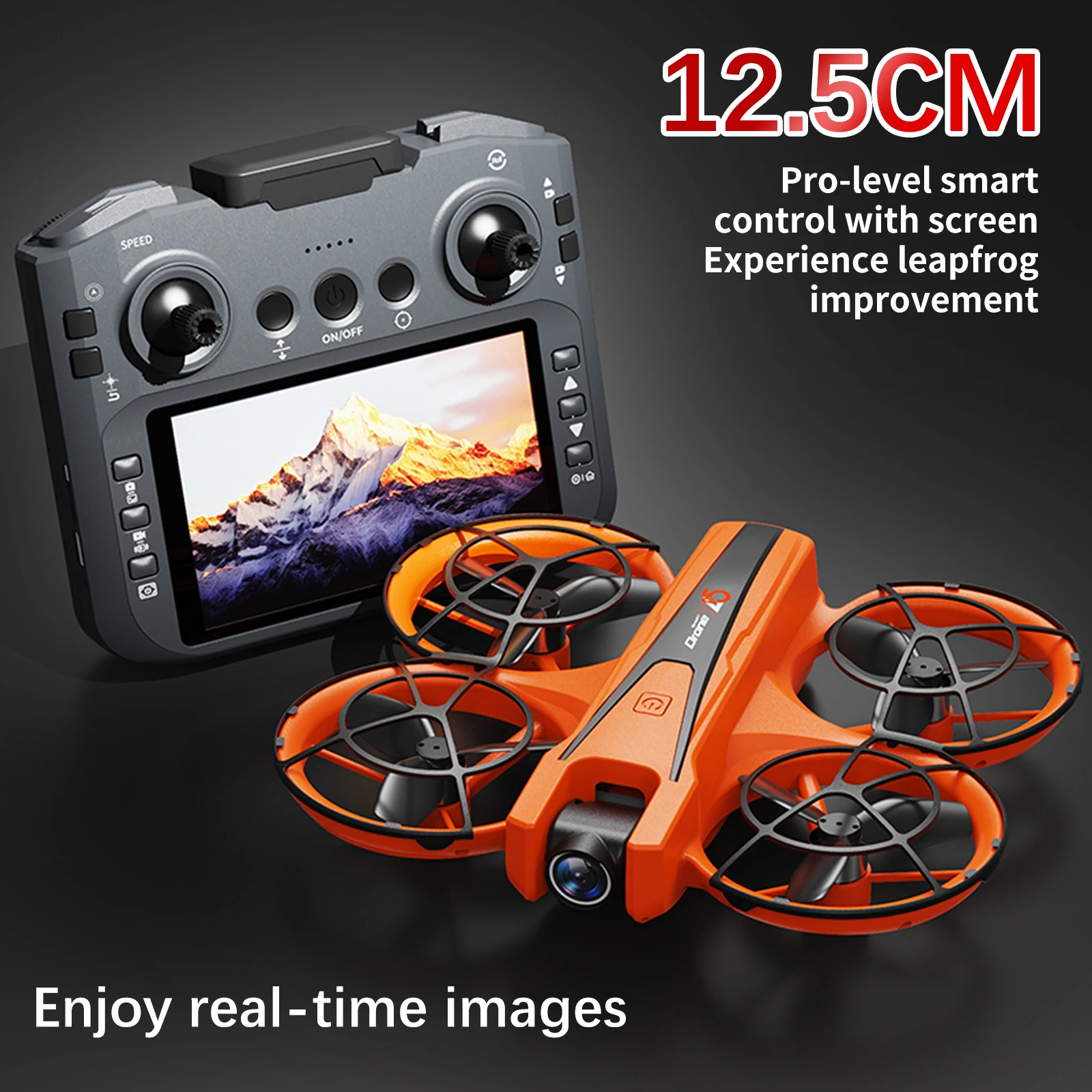 2025 YL05 Drohne 8K HD Kamera Bildschirm Fernbedienung Bürstenloser RC Hubschrauber 360 ° Flip Quadcopter Eders RC Spielzeug Geschenk für Kind Junge
