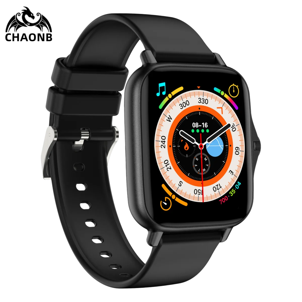 Smartwatch mit Sprachanrufen und Musiksteuerung