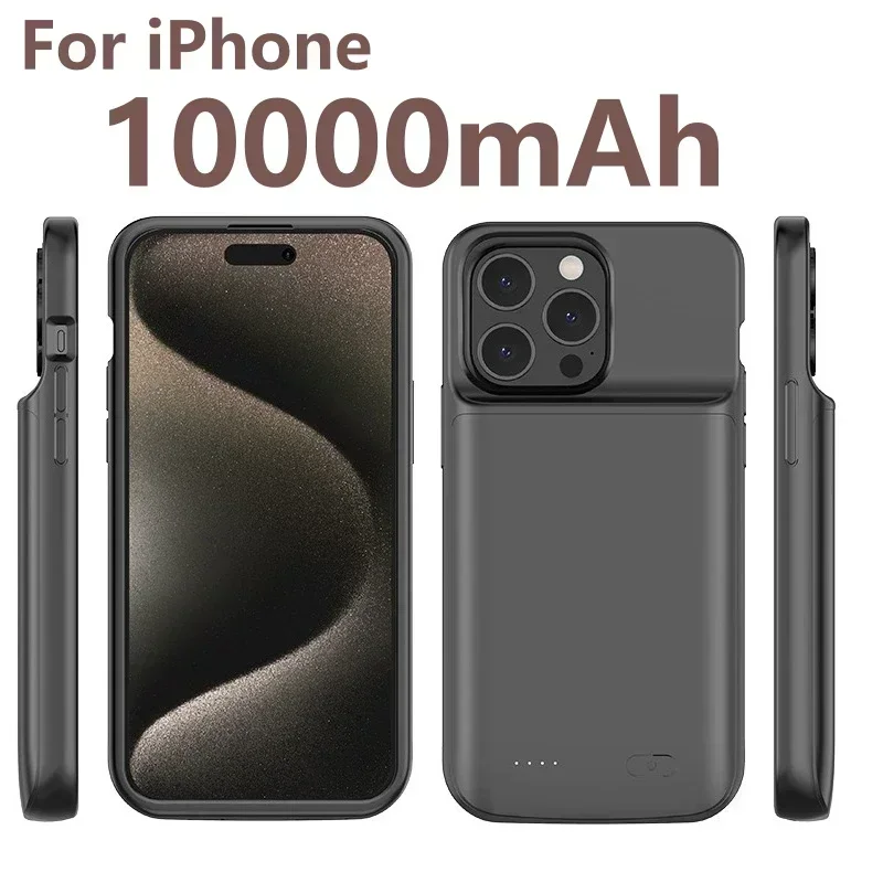 iPhone 14 Plus, 15 Pro & Co. Ladegerät-Schutzhülle