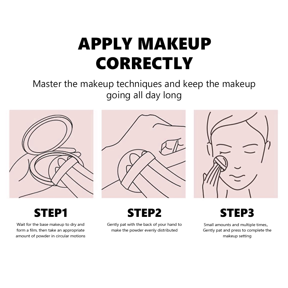 Concealer Banana Powder, Long-Lasting Matte Setting Powder, Waterproof Brightening Face Powder, Oil Control Makeup Finishing Powder & Highlighter Powd
