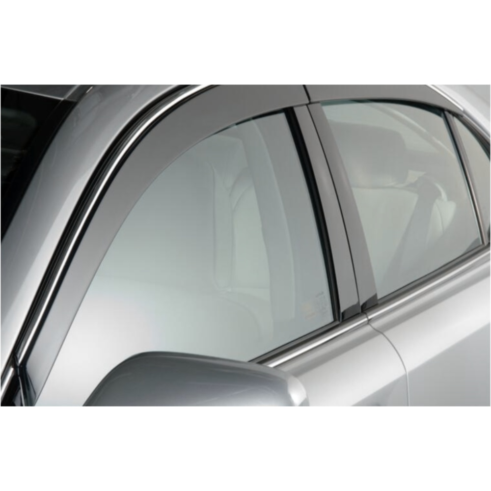 Lexus ES350 4-teilige Rauchglas-Channel-Window-Visor-Türfenster-Schutzleiste