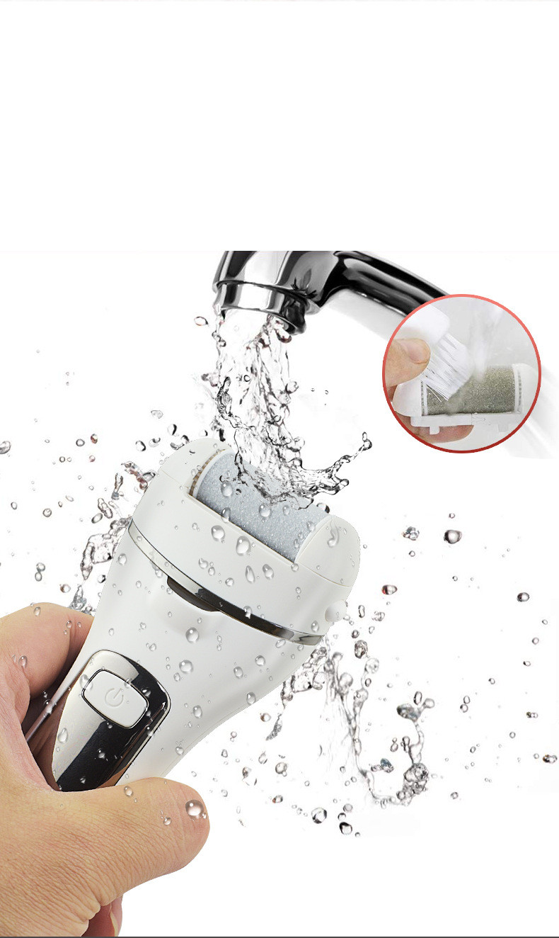 Elektrischer Fu├čschleifer zum Entfernen von abgestorbener Haut und Wasserfest f├╝r den ganzen K├Ârper
