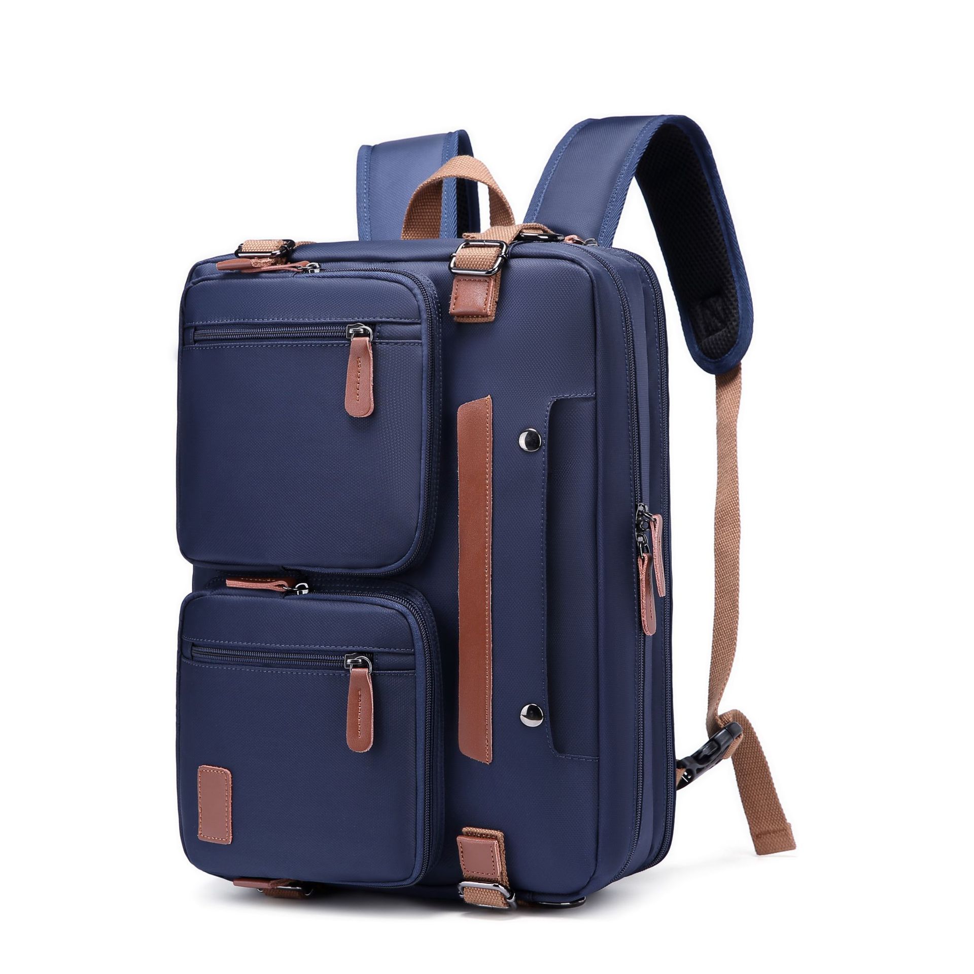  Tote Backpack 15.6 17.3Inch Laptop Backpack Fashion Travel Business Backpack Convertible Nylon Waterproof Student Backpack