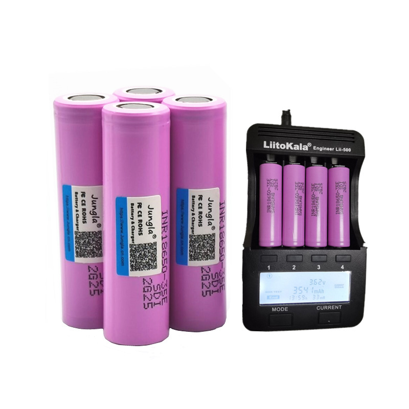 سعة 3500mAh بطارية الليثيوم INR18650-35E الطاقة