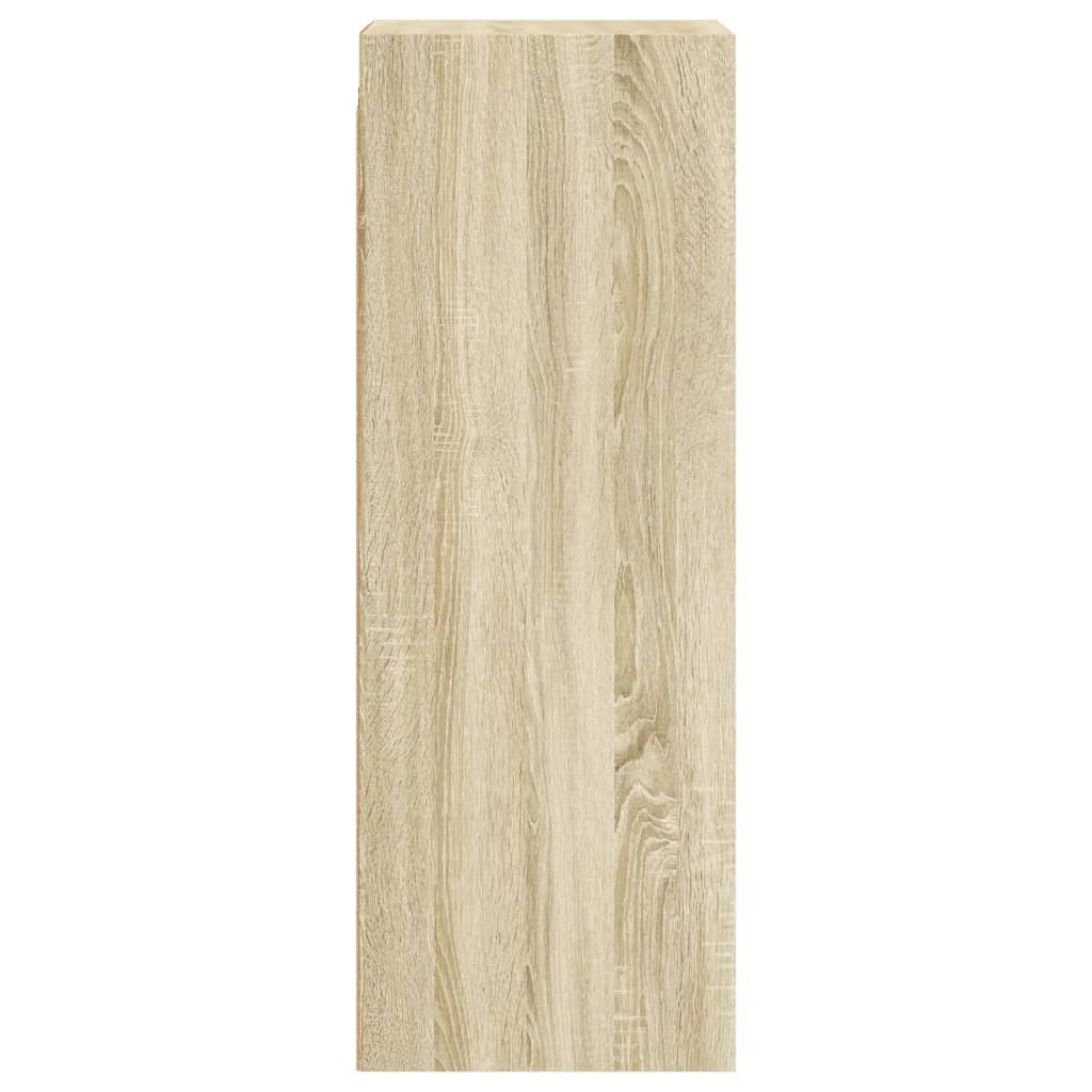 Wandschrank Glastüren Sonoma-Eiche
