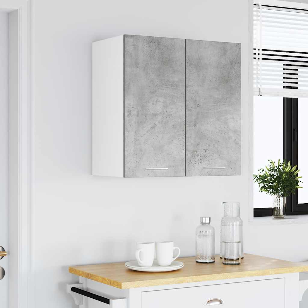 Küchen-Wandschrank Betongrau 60x31x60 cm
