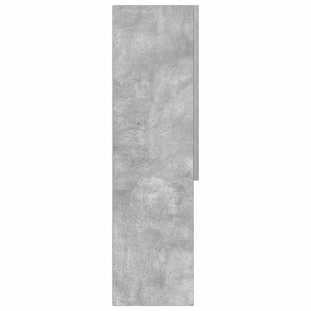 Waschmaschinen-Schrank betongrau 70,5x25,5x90 cm