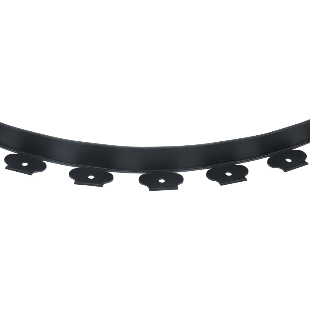 Flexible Rasenkante mit 30 Nägeln, 10 m, 5 cm